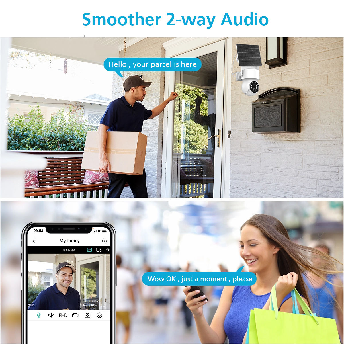 ICSEE 4MP Solar CCTV Outdoor Waterproof Camera With Long Standby 6000 mah Low Power Battery 4G SIM Card Night Vision