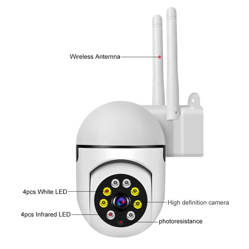 V380 Pro Wireless Camera 1080P CCTV Security Night Vision Indoor Camera 2MP