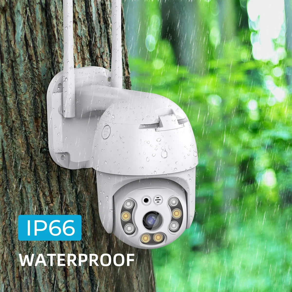 3MP/5MP/8MP ICSEE Automatic Tracking Color Night Vision WiFi CCTV Security Camera