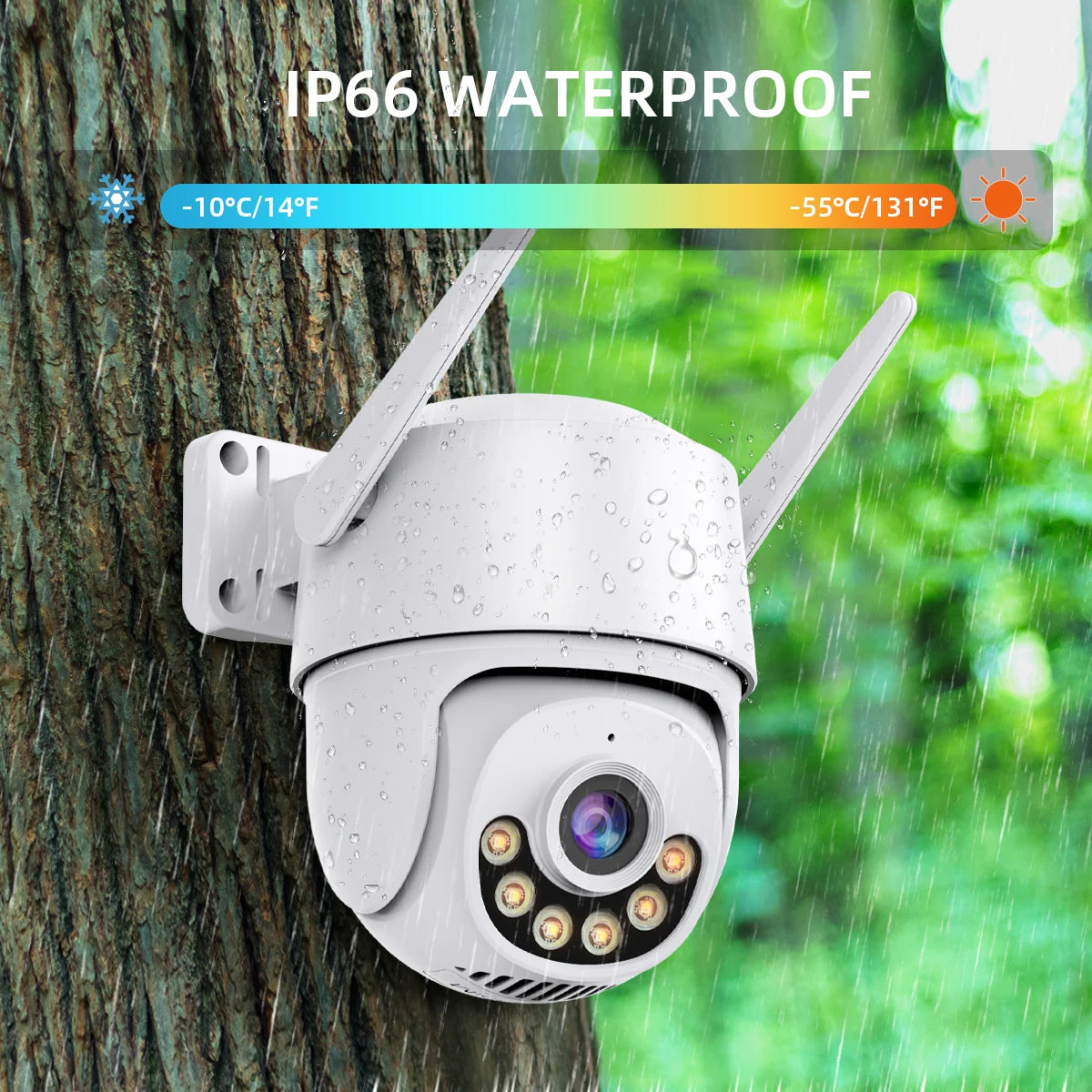 Hot Sales PTZ Auto Tracking 4MP 5MP 8MP 4K Color Night Vision 360 Degree IP Outdoor Wireless WiFi Camera CCTV Security