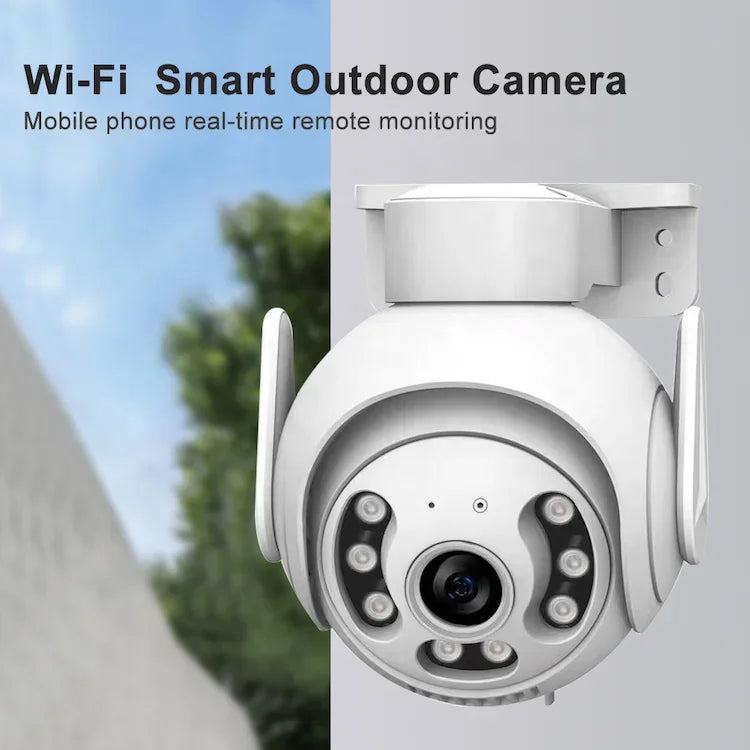 New Arrival 3MP HD PTZ WiFi Camera Dual Lens Dual Screen IP Camera Outdoor Auto Tracking Security Protection CCTV Surveillance V380