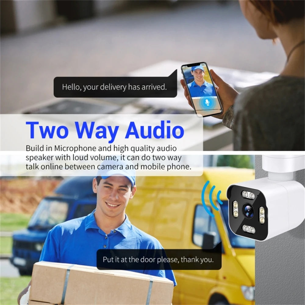 3MP Network IP Camera ICAM365G High Quality CMOS Sensor Night Vision Bidirectional Audio CCTV Security Camera