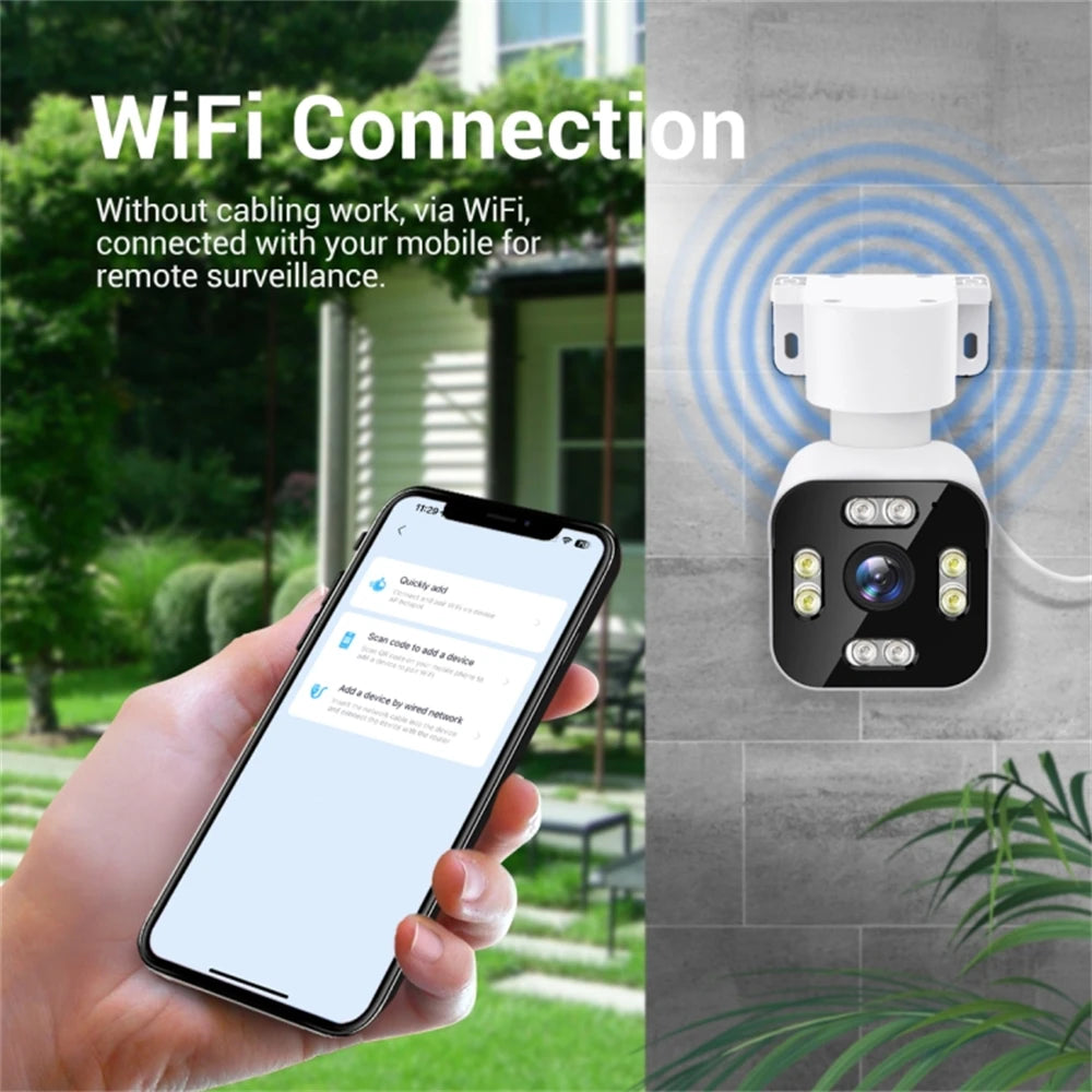 3MP Network IP Camera ICAM365G High Quality CMOS Sensor Night Vision Bidirectional Audio CCTV Security Camera