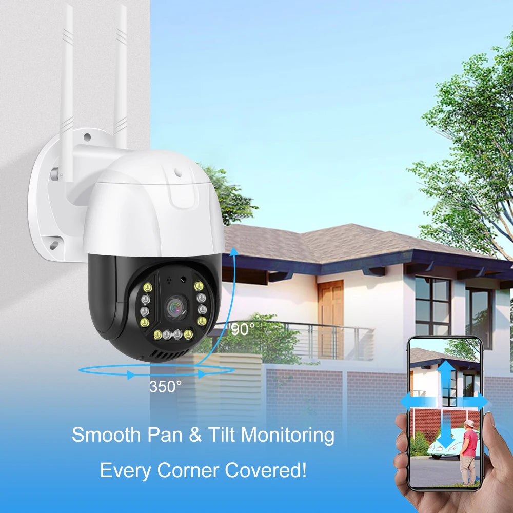V380 Factory Wholesale IP Camera 5MP Cloud Wireless Home Security Surveillance Camera WiFi Network CCTV Camera