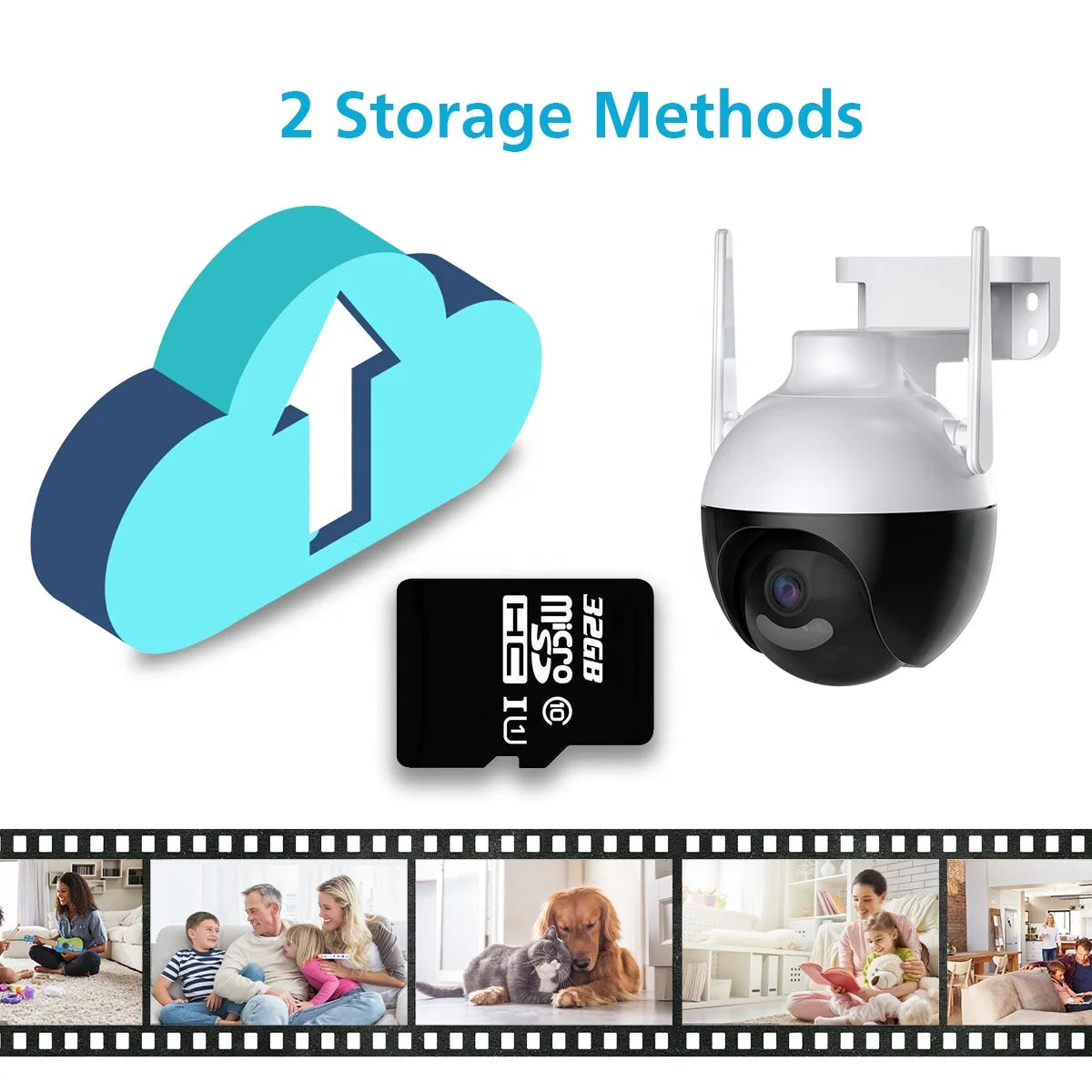 Factory ICSEE 2K 4MP PTZ CCTV Outdoor Camera Auto Tracking PTZ Camera WiFi Human Auto Tracking CCTV WIFI Camera