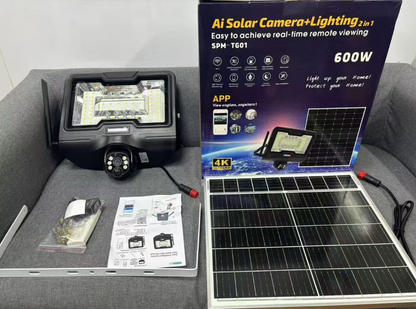 V380 Pro EseeCloud HD 4K New Solar Security Cameras 4G SIM Card 2.4Ghz WiFi IP Camera IP66 Outdoor Solar Camera for Floodlight