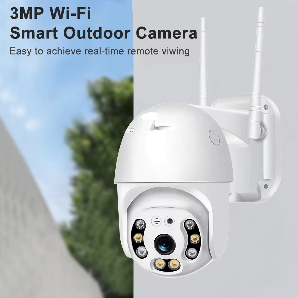 V380 Hot Smart Home WIFI Camera 1080P PTZ WIFI Outdoor Waterproof IP66 Wireless IP Camera CCTV PTZ Camera
