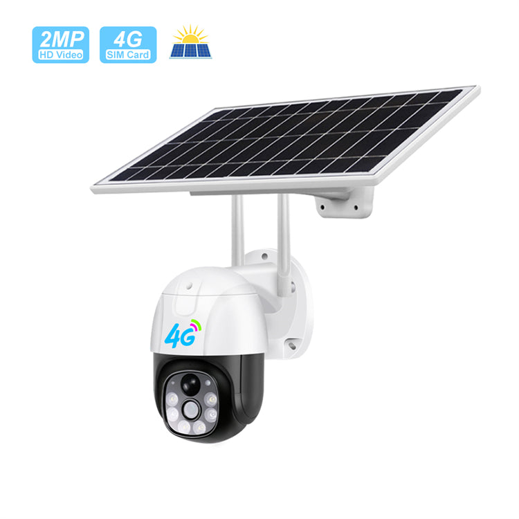 Q26 Solar Wireless Security PTZ Camera 4G/WIFI High Quality V380 Outdoor Camera IP66 Waterproof Night Vision Camera