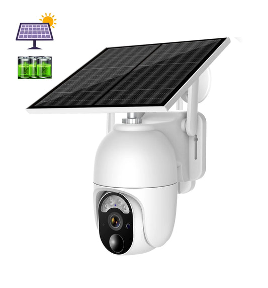Ubox 4G Solar Power PTZ Camera Rechargeable Battery CCTV IP Camera Wireless WIFI 4G Security Camera With Solar Panel