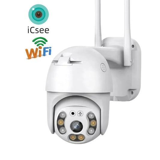 3MP/5MP/8MP ICSEE Automatic Tracking Color Night Vision WiFi CCTV Security Camera