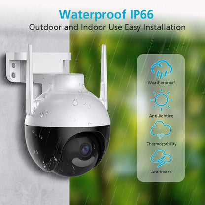Factory ICSEE 2K 4MP PTZ CCTV Outdoor Camera Auto Tracking PTZ Camera WiFi Human Auto Tracking CCTV WIFI Camera