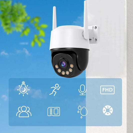 Factory Wholesale ICSEE PTZ 4MP 5MP 8MP 4K Color Night Vision 360 ° AutoTracking Smart Home Security IP Outdoor Wireless WiFi Camera