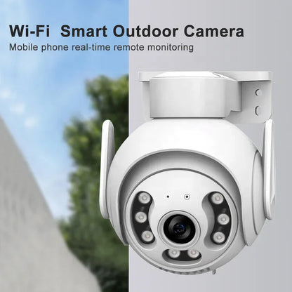 New Arrival 3MP HD PTZ WiFi Camera Dual Lens Dual Screen IP Camera Outdoor Auto Tracking Security Protection CCTV Surveillance V380