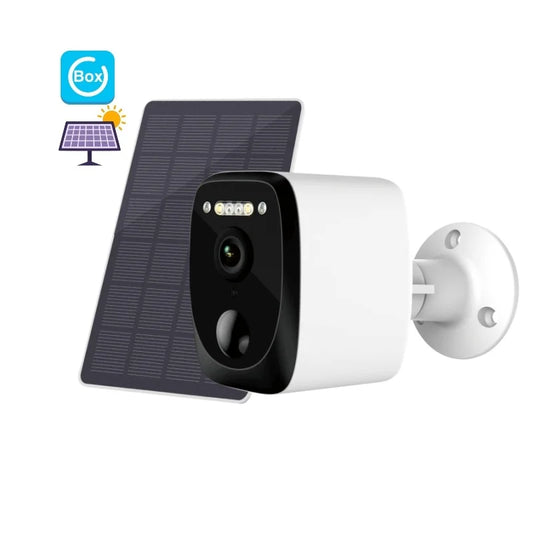 Ubox 4G WiFi Solar Powered Mini Battery Camera Wireless Camera Security PIR Sensor Wireless Outdoor CCTV Camera