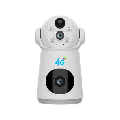 V380 4MP Dual Lens Indoor Baby Camera 4G Low-Power Battery Camera CCTV Camera
