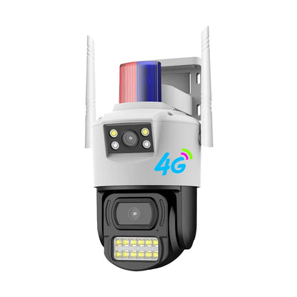 V380 4G SIM Card Outdoor Waterproof Camera With Two Way Audio Auto Tracking Motion Detection Monitoring