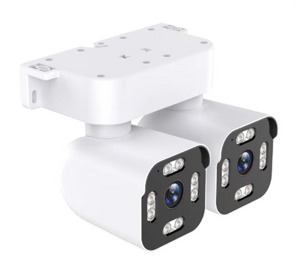 Hot Selling 6MP Dual Lens Bidirectional Audio Night Vision WiFi Camera Motion Detection Waterproof Network WiFi CCTV Outdoor Camera