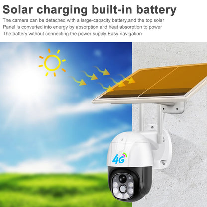 V380 Pro 3MP Solar CCTV Camera VC9-G Low Power PTZ Camera PIR Detection CCTV Security Camera 4G SIM Card Camera