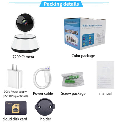 Factory Wholesale Video Smart Baby Monitor Housing Dome Wireless Security CCTV IP Wifi Camera V380