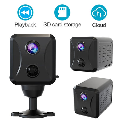 Smart Ubox APP 4G/WiFi Mini Camera PIR Detection Battery Powered Wireless Cameras Motion Detect Network Small Camera