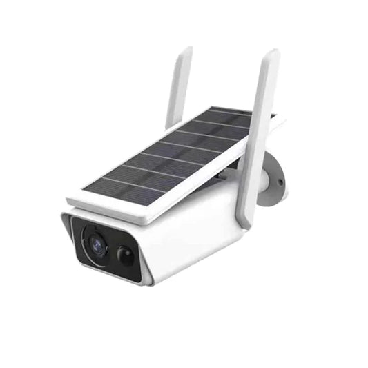 4MP ICSEE Solar Cell Camera WiFi CCTV Camera Bidirectional Audio Motion Detection Outdoor Waterproof Solar Camera