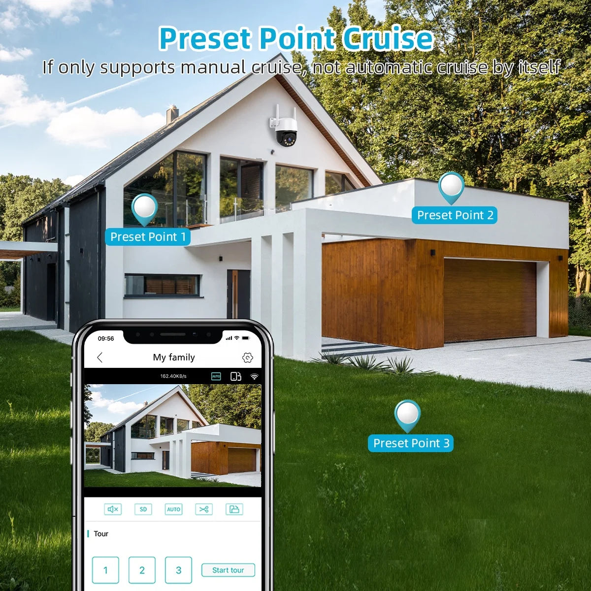 Factory Wholesale ICSEE PTZ 4MP 5MP 8MP 4K Color Night Vision 360 ° AutoTracking Smart Home Security IP Outdoor Wireless WiFi Camera