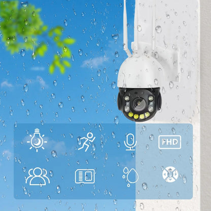 36X Zoom 4K PTZ Camera 360 PTZ Rotate IP66 Waterproof Color Night Vision Network Camera Outdoor IP Camera Metal Body