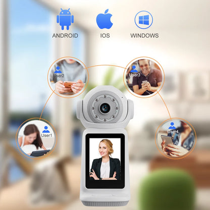 New Video Camera Wireless IP Camera V380 WiFi IP Indoor 2 Ways Audio Home Smart Network Baby Monitor