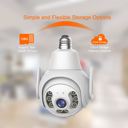 V380 Indoor 2MP Supports WiFi and AP Hotspot Two-way Audio Dual Optical Cloud Storage IP Smart Home Baby Camera